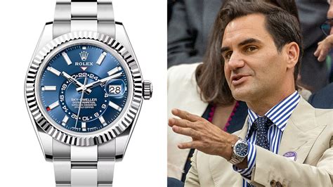 rolex sky dweller federer